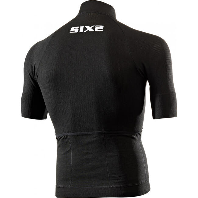 Maglia Termica Moto Black Six2 Unisex